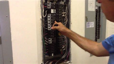 change breaker in electrical box|replacing a breaker box.